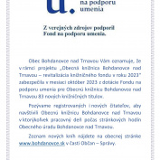 Obecná knižnica Bohdanovce nad Trnavou - revitalizácia knižničného fondu v r. 2023 1